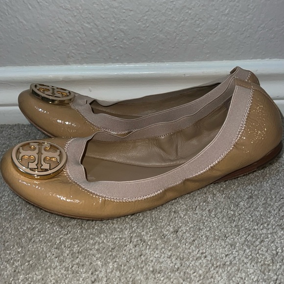 Tory Burch Caroline 2 Patent Leather Flats - Picture 2 of 8